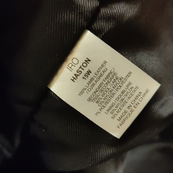 Iro Luxury Biker Jacket - Picture 8 of 9